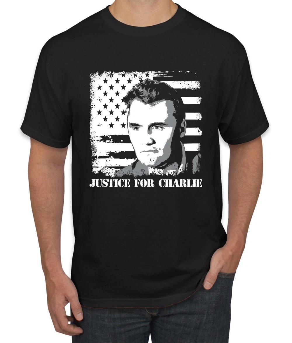 Justice For Charlie Shadow Silhouette, Vintage Design Men s T- Shirt 2XL