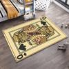 "Queen of Spades Cat Playing Card Design Carpet for Home Decor" Suitable for Use As an Anti-slip for Living Room Bedroom Sofas