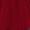 Girls' Sequin Princess Dress with Bow and Single Shoulder Strap - Puff Mesh Skirt for First Birthday