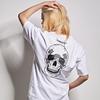 Made Han Meot Skull Short Sleeve T-Shirts (White)