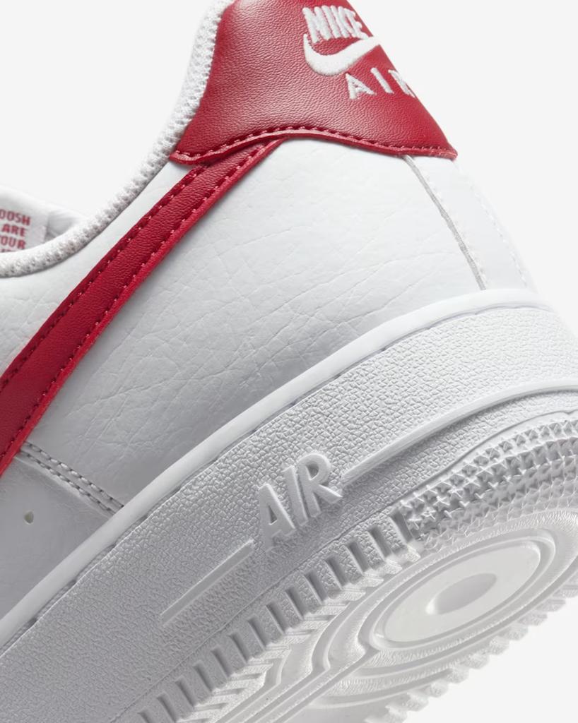 DC9486-117 Nike Air Force 1 '07 Next Nature White Team Crimson (Women's)
