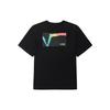 Vans T Shirts Unisex Black Crew Neck Moderate Straight Fit VN0A5H84BLK
