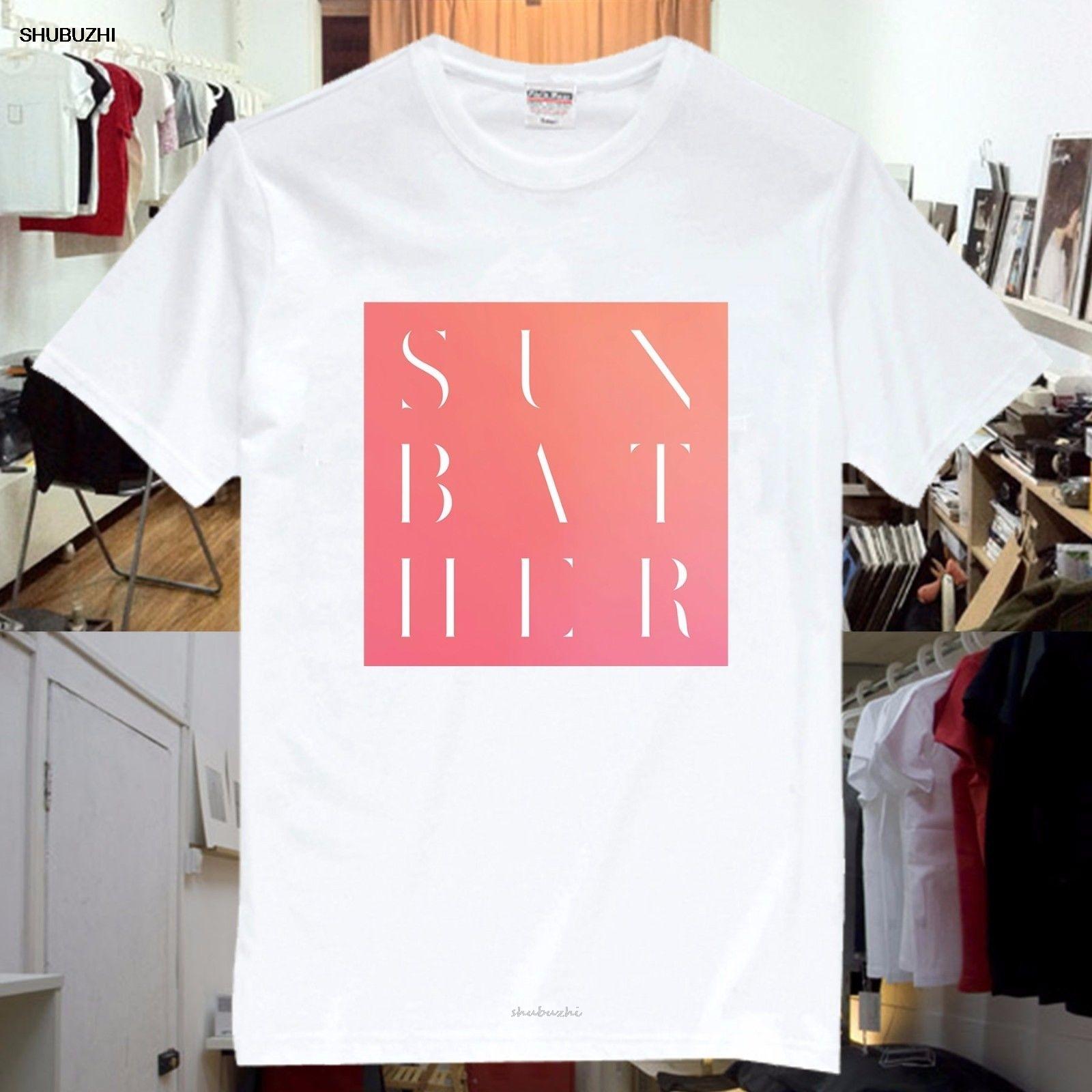 Deafheaven Sunbather Rock Music Band CD T Shirt Unisex DH1 Cotton Short Sleeve Summer TShirt Summer ONeck Tops S