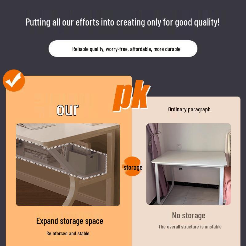 Modern Computer Desk for Home or Office - Simple Study, Gaming, or Bedroom Desk