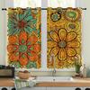 Bohemian Pattern Blackout Curtains, Custom-Made with Your Image, High-Precision Sun Protection, Thickened Polyester.