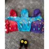 ZYLLO Y2K Trendy Letter Pattern Loose Casual Comfortable Hooded Zipper Retro Hoodie Jacket Top Unisex