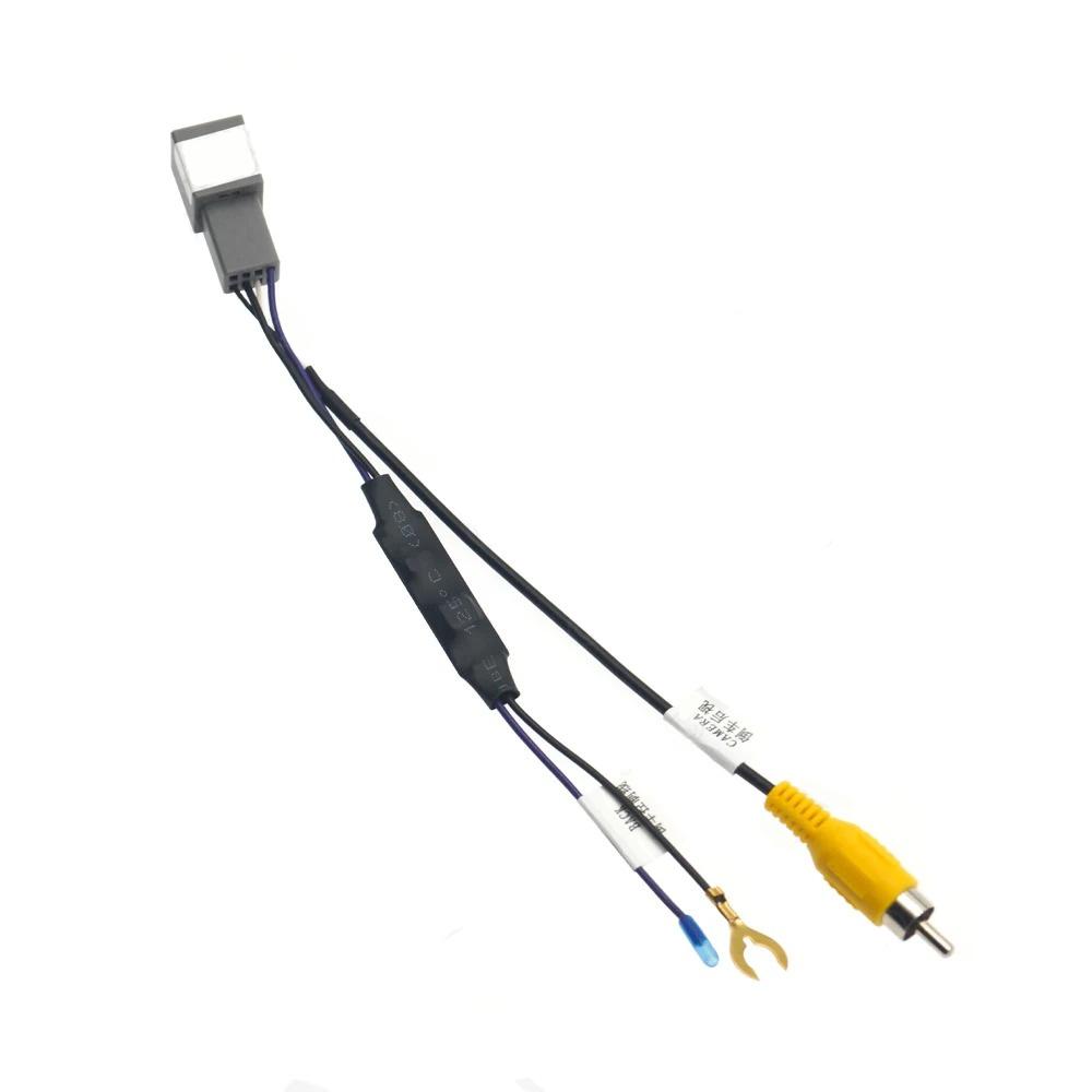 1× 8-pin Reverse Camera Video Output Adapter Wiring Cable For Mitsubishi Xpander