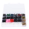 330Pcs Doll Eyes Colorful Plastic Resin Nose Plush Toy Making Accessories with Fixing Tool