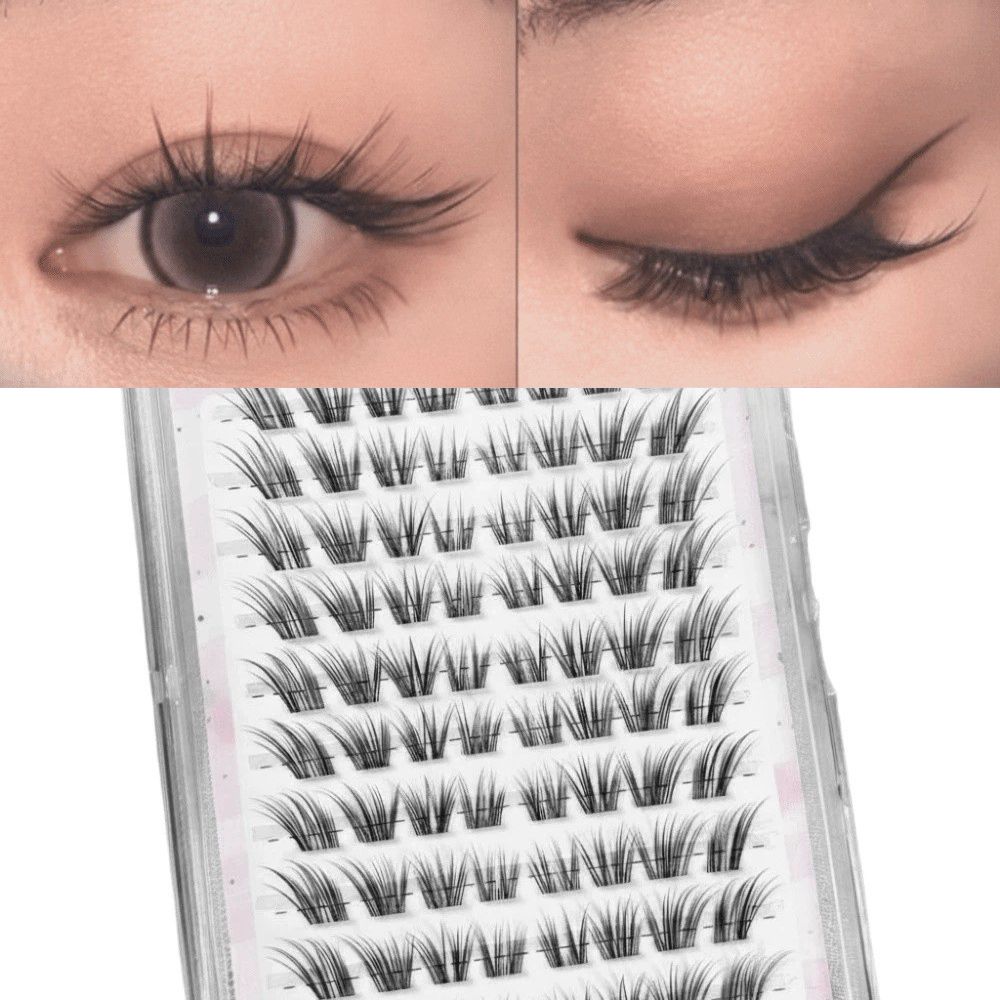 New Chinese style False Eyelashes Full Strip Fake Eyelash 3D Faux Mink Lash  Eye Lash Extension