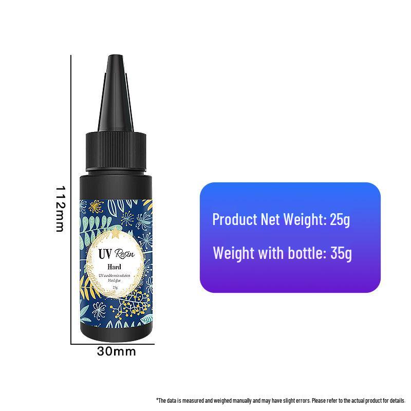 DIY Jewelry UV Drip Glue: Fast-Drying, Odorless, Transparent Crystal UV Curing Adhesive