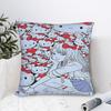 Pillow Case Kawakami Tomie Junji Ito Soft  Pillow Cover For Sofa Car Home Decor Novelty Pillowcases