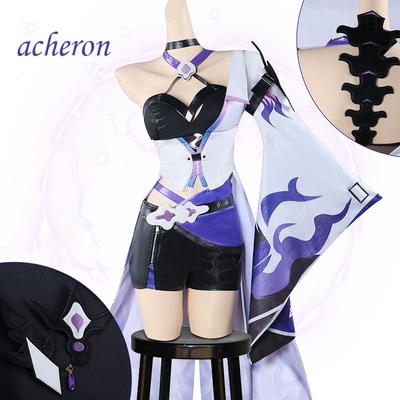 Ysir Honkai Impact Acheron Cos Clothing Patrol Sea Ranger Huangquan Miss Cosplay Set Female