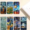 IR27 Starry Night Van Gogh Case for Motorola E22S E7 G6 G7 G8 G9 Plus Power Play G10 G20 G04 E30 E40 E22 E20 E13 E15 G22 G23 G05 G75 G35 G55