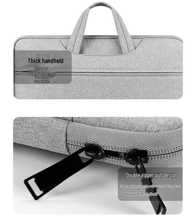 MacBook & Laptop Liner Bag for Apple, Huawei, Asus - Fits 13-15.6 inch, Ideal for Business Use