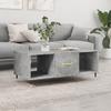  Coffee Table, Concrete Grey, 102x50x40 Cm