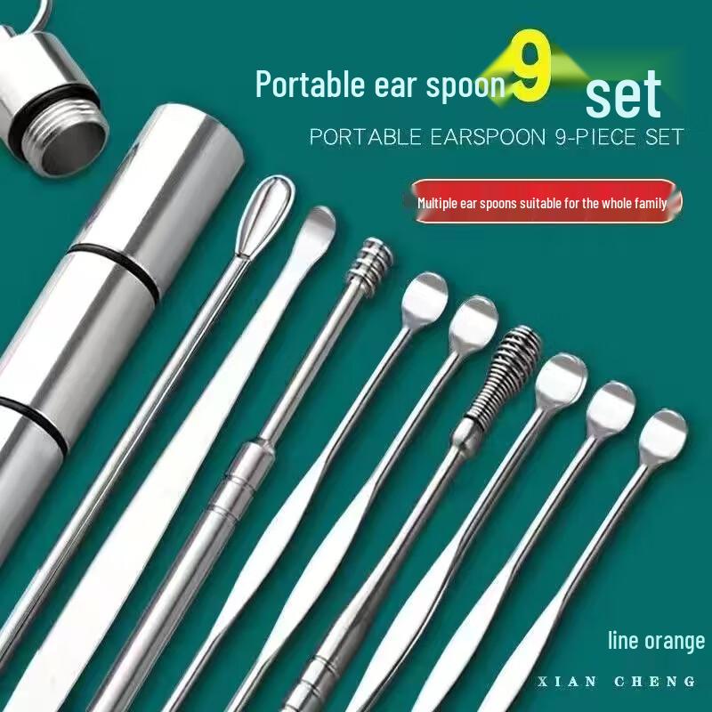 Stainless Steel Ear Cleaning Kit