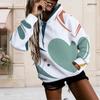 Plus Size Womens Drawstring Hooded Sweatshirt Long Sleeve Loose Soft Casual Leisure Daily Street Top