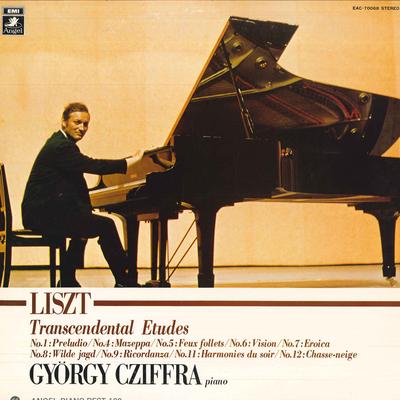 LP Plaat GYORGY CZIFRA(PIANO) - Liszt/Transcendentaal Etudes EAC70068 ANGEL Japan Klassiek Gebruikt