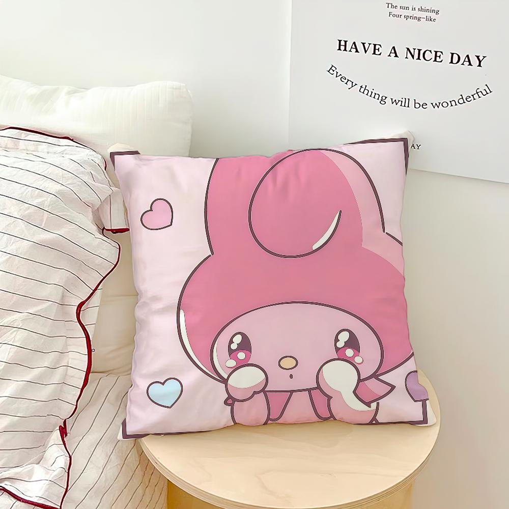 Cute Art P-Pochacco Little T-Twin Stars Sro Comfortable Soft Pillow Case Sofa Living Room Home Office Decor Protective Covers