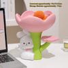 Portable Small Item Tool Tray Ornament Children's Room Desktop Decoration Storage Ornaments Household Cute Rabbit Key Organizer