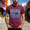 Always Be Nice To A Diver T Shirt Men Women Funny Scuba Diver Unisex Graphic Tee Ocean Lover Gift Casual Tops Men Clothing