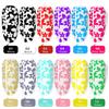 Famous Beautyful Lady Printing Template Semi Off Nail Permanent Soak Art Polish Gel Painted