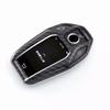 Schützende Schlüsselanhängerabdeckung aus Kohlefaser für BMW 530LE, 730li, 740li, i8 mit LCD-Bildschirm