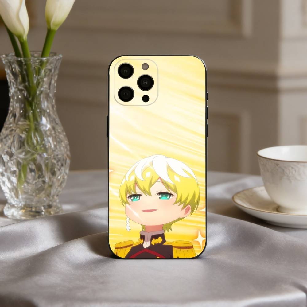 Web Manga C-Chained S-Soldier Phone Case For iPhone 17pro,16,15,14,13,12,11 Plus,Pro Max,XS,Soft Silicone Black Cover