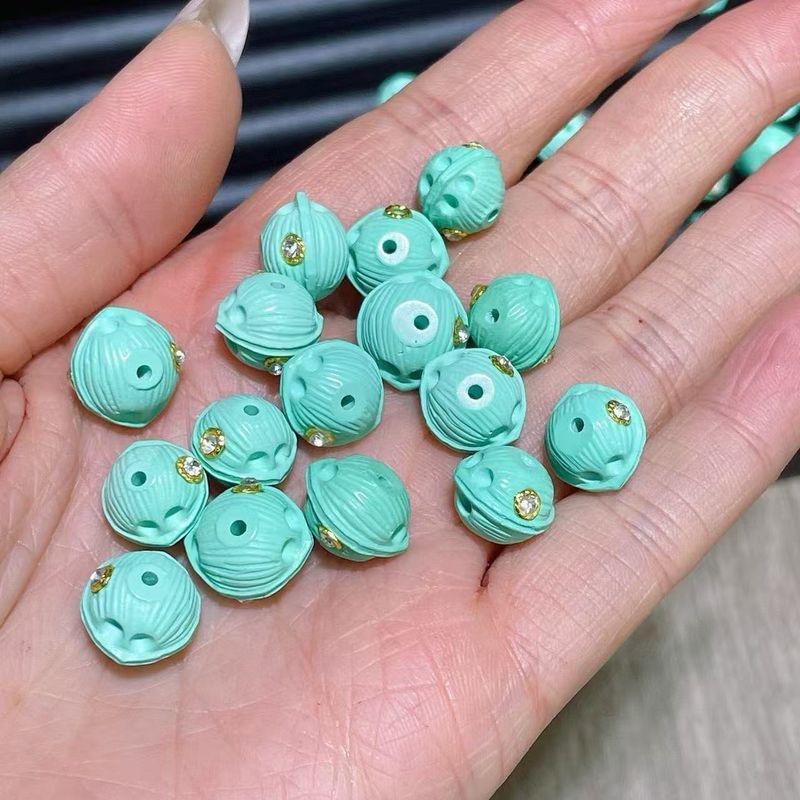 

Magnesite Turquoise Diamond Passion Fruit Seed DIY Accessories Loose Beads Woven Hand Strap Necklace Bracelet Crafts Accessories Magnesite passion seed (single)