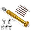 1 Set 5 in 1 Precision Multi-Function Knife Repair Detaching Household Screwdriver Pliers Tool Kit Maintenance Demolition Tools