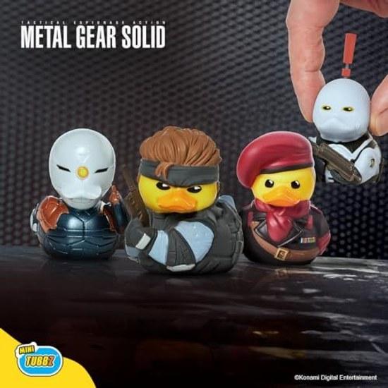TUBBZ Metal Gear Solid Snake Rubber Duck Collectible Toy Mini 5cm
