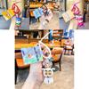 Adorable Crayon Shin-chan Pvc Alloy Keychain Cute Cartoon Pendant For Gifts And Accessories
