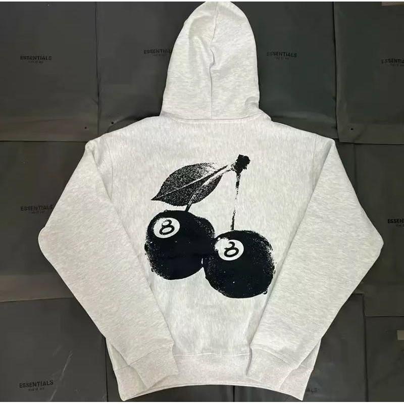 Mens Oversized Hooded Sweatshirt Heavyweight Cotton 450g Long Sleeve Digital Print Casual Streetwear