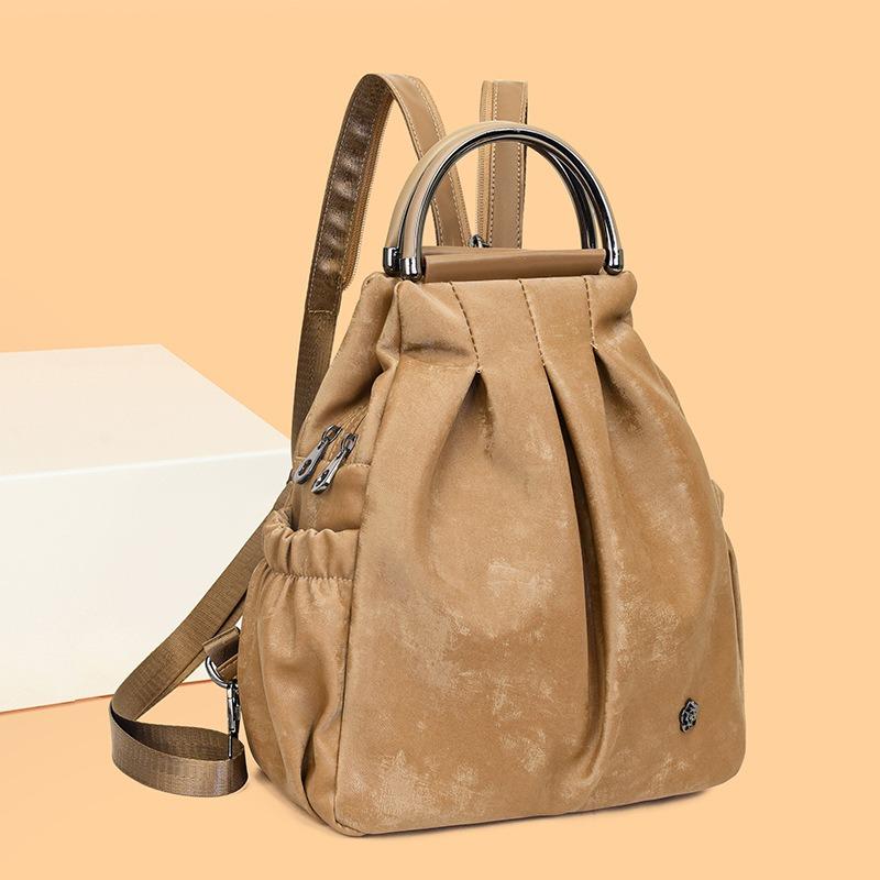 Dámsky multifunkčný ležérny ručný batoh, všestranná taška cez jedno rameno/crossbody, cestovná taška style 2