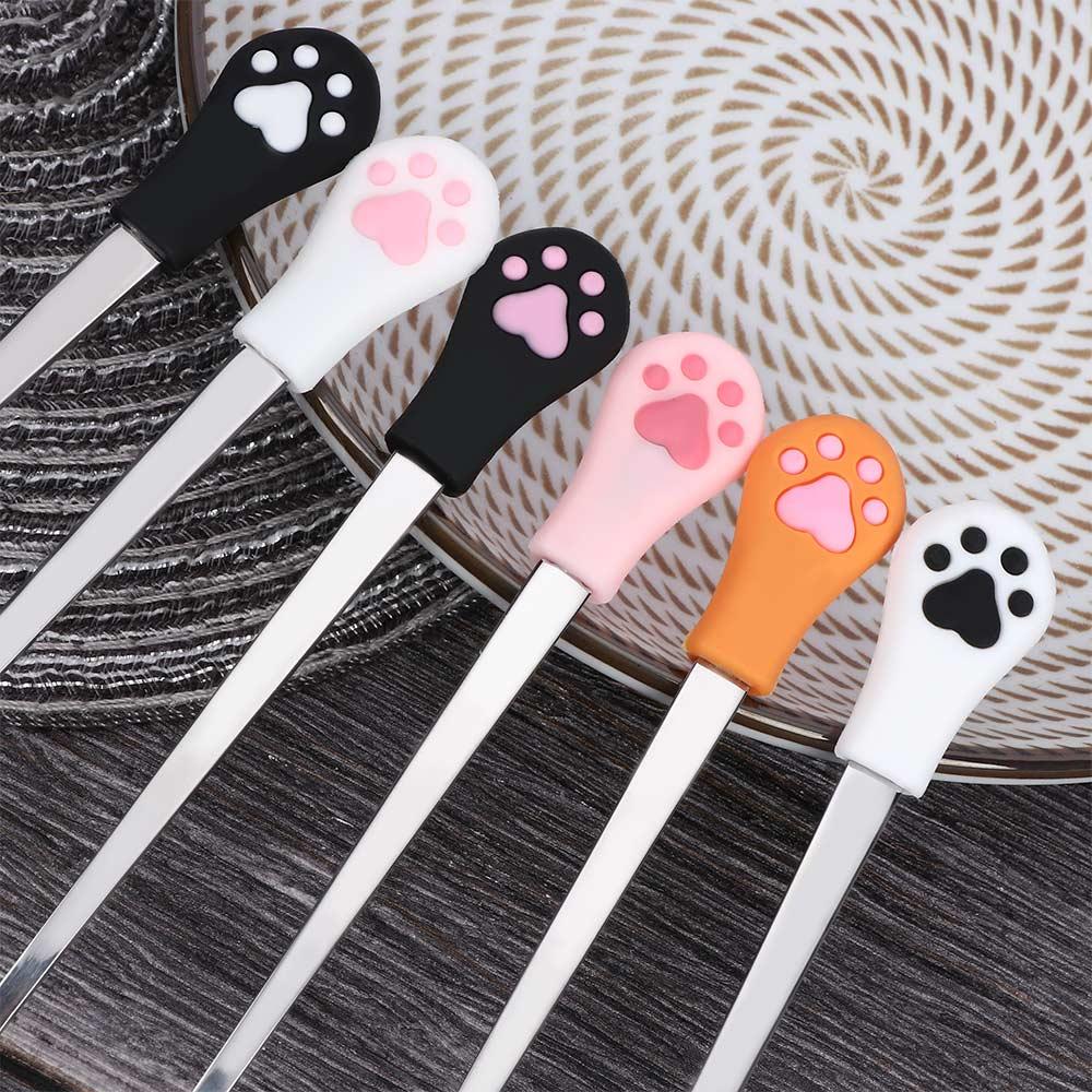 Candy Cute Fruit Stainless Steel Dessert Spoons Coffee Spoon Tableware Kitchen Supplies