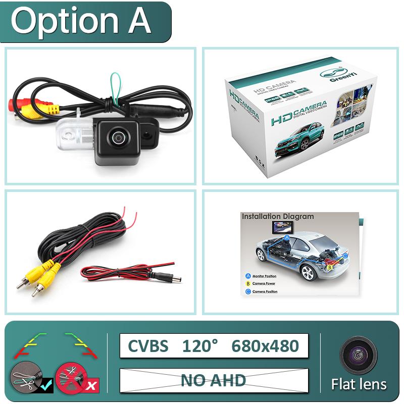 

GreenYi 170° 1080P HD AHD Vehicle Rear View Camera For Mercedes Benz Clk W203 W209 W219 W211Car A-680x480-120deg