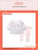 Sweet Floral Two-Piece Set: Baby Girls' Long Sleeve Outfit for Autumn/Spring 2025