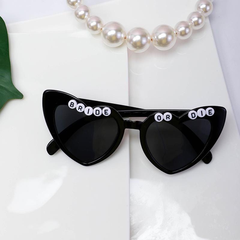 Bride Or Die Sunglasses Till Death Do Us Party Bachelorette Party Bridal Shower Halloween Gothic October Wedding Decoration Gift