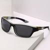Nachtsichtbrille Polarisierte Sonnenbrille Herren Outdoor Sport Radfahren Sonnenbrille Blendfrei Fahrer Farbige Spiegelgläser Schutzbrille