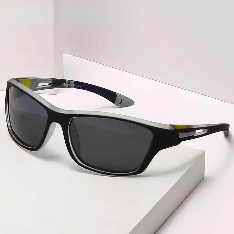 Nachtsichtbrille Polarisierte Sonnenbrille Herren Outdoor Sport Radfahren Sonnenbrille Blendfrei Fahrer Farbige Spiegelgläser Schutzbrille