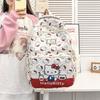 Schoolbag Large Capacity Hello Kitty Backpack Casual Cartoon Korean Version Cute Printed School Bag Lightweight Travel Backpack