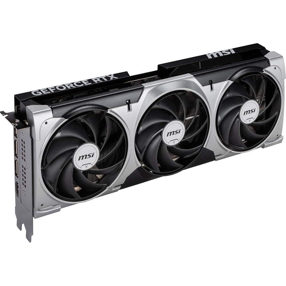 MSI Gaming RTX 5080 16G Ventus 3X OC Graphics Card (16GB GDDR7, 256-bit, Ultimate Performance: 2655MHz, DisplayPort x3 2.1a, HDMI 2.1b, NVIDIA Blackwe