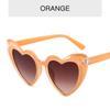 Vintage Heart-Shaped Sunglasses for Women Girl Fashionable Beach Party Birthday Photo Eyewear Luxury Brand Designer Sun Glasses