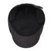 Autumn Winter Outdoor Warm Beret Middle-Aged Men's Thick Ear Protection Forward Cap Peaked Cap