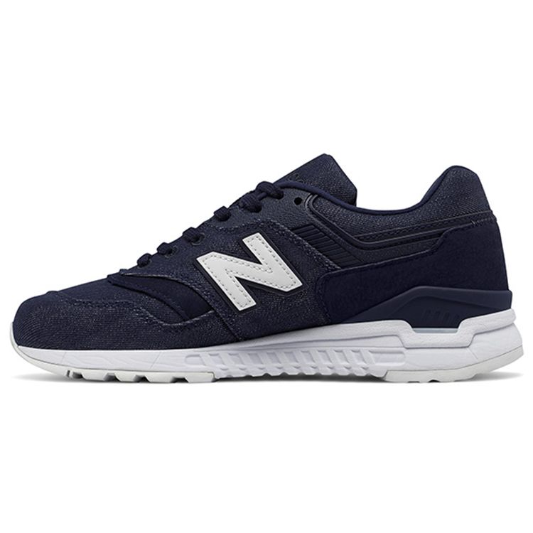 

New Balance Nb 997 Ретро Универсальные Тканевые Низкие Кроссовки для Бега Женские кроссовки Темно-синие WL997HDI 35
