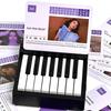 Olivia Piano Calendar 2025 Music Sheets Toy Desktop Peripheral Ornaments Piano Desk Calendar Mini Piano Calendar Gift for Fans