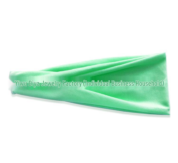 Unisex Sports Headband: Sweat-Absorbing Yoga Hair Band for Running