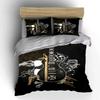 Rock Style Guitar Decor Set Multiple Sizes Kid'S And Adults' Bedroom Exquisite 3Pc Bedding Set, Gift