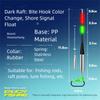 Night Fishing Fishing Rod Lighting Stick Bite Alarm Waterproof Fishing Bite Alarm Indicator Removable Float Tackle