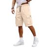 Men's Cargo Shorts with Multiple Pockets, Relaxed Fit, Casual Athletic , 5-Inch Inseam